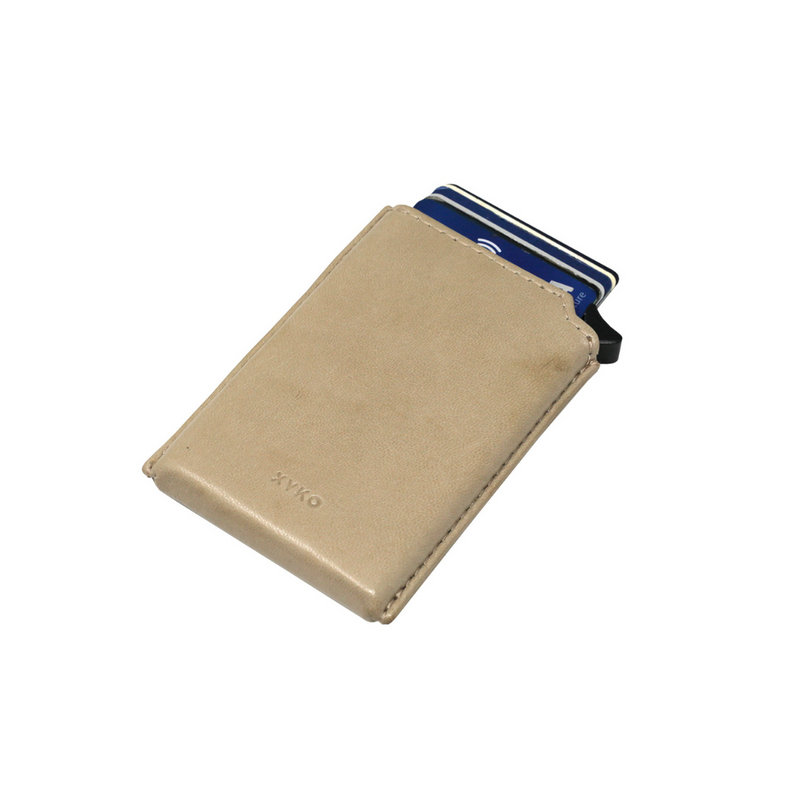 Luxo Leather Wallet (Sand)
