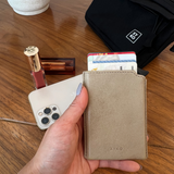 Luxo Leather Wallet (Sand)