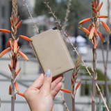 Luxo Leather Wallet (Sand)