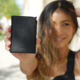 Luxo Leather Wallet (Midnight)