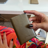 Luxo Leather Wallet (Olive)