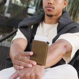 Luxo Leather Wallet | Olive