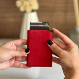 Luxo Leather Wallet (Rose)