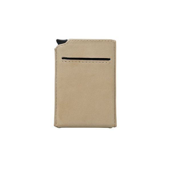 Luxo Leather Wallet | Sand