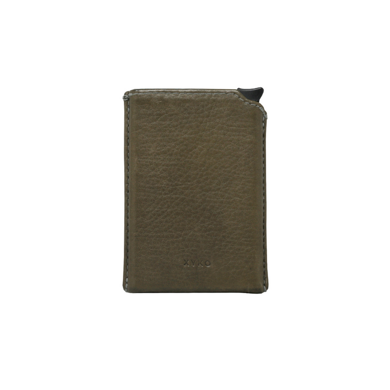 Luxo Leather Wallet (Olive)